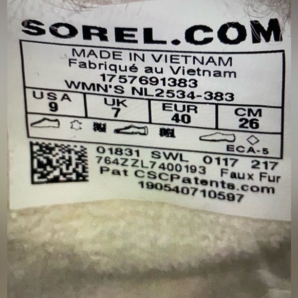 Sorel Women's Olive, Black and Gray Winter Boots - Picture 10 of 11